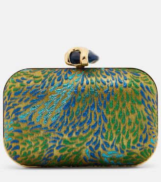 Jimmy Choo London Cloud brocade clutch