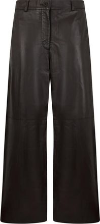 P.A.R.O.S.H. Pantaloni Maciock26 - - Trousers - Donna - Marrone - S