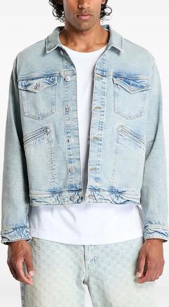 Tommy Hilfiger Giacca denim Isaac con bottoni - Blu