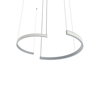 Lumicom Half Lampara De Techo Lineal X2 Monocolor Mate