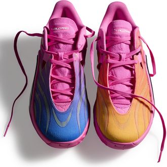 Puma Scarpe da basket All-Pro NITRO 2 Elite unisex, Scarpe, Rosa, 42.5