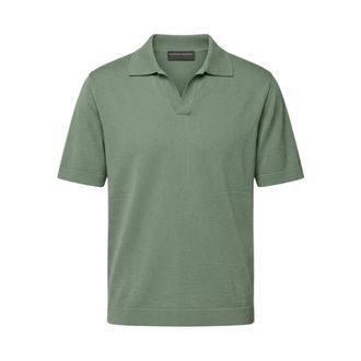 FILIPPO DE LAURENTIIS Polo Shirts, male, Green, Size: 2XL Essential Polo