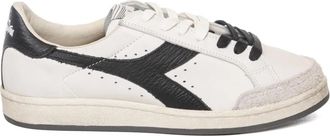 Diadora Prestige Gebruikt - Heren - Sneakers - Wit - 41 EU - Leer - Schoenen