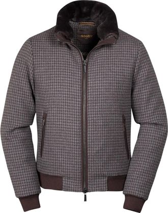 Moorer Giacca Bellati-Pp con zip - Grigio