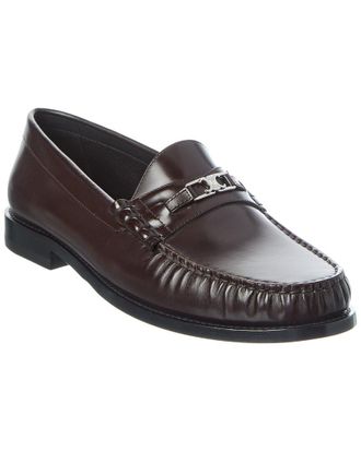 Celine Celine Luco Triomphe Leather Loafer
