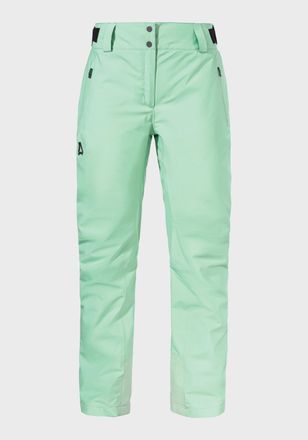 Sch&ouml;ffel Outdoorhose SCH&Ouml;FFEL Ski Pants Style Pine WMS, Damen, Gr. 36, Normalgr&ouml;ssen, 6305, gr&uuml;n, Oberstoff: Aussenseite: 100% Polyester; (Membran: Polyurethan
