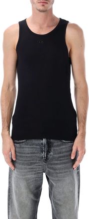 Diesel T-arm-lkds Ribbed Cotton Tank Top