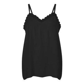 Lollys Laundry Vianell Top - Dames - Tops zonder mouwen - Zwart - XS - Tops