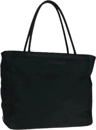 Prada Pre-owned Tote Bags, female, Black, Size: ONE SIZE Pre-owned Vintage Hand Bag