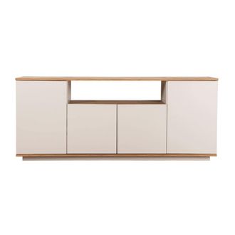 Calicosy Buffet de 4 puertas y 1 nicho central l180 cm - beige