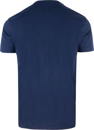 Lacoste Mens T-Shirt Pima Blue Cotton T-Shirts And Polos