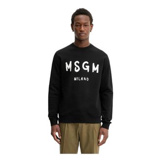 Msgm Msgm, Uomo, Felpe, Nero, L, new