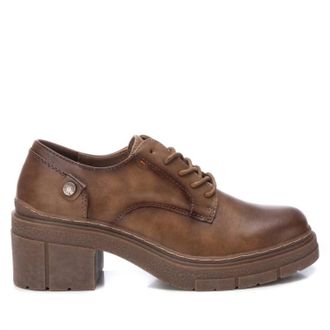 Xti Womens Lace-Up Shoes In Taupe