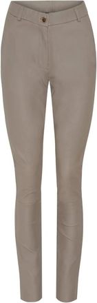 BTF-CPH Pantalones de cuero - Trousers - Mujer - Gris - XL