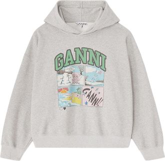 Ganni Sweatshirt With Logo