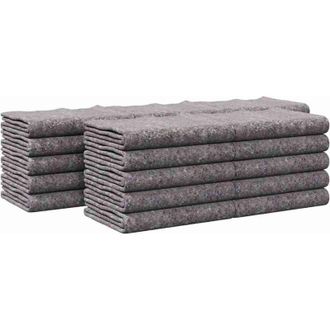 vidaXL Vidaxl - Mantas De Mudanza 25 Pcs Gris 150 X 200 Cm Tela