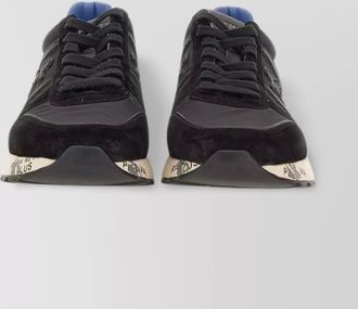 Premiata leather low-top sneakers