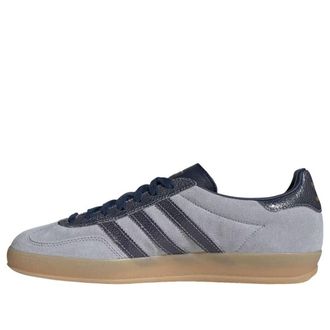adidas Gazelle Indoor Halo Silver Night Indigo Gum KH9695