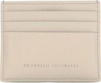 Brunello Cucinelli Leather Card Holder