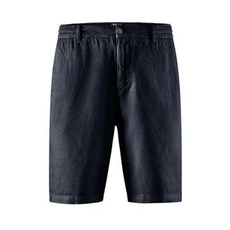 Bomboogie Casual Shorts, male, Blue, Size: XL Linen Jogger Bermuda