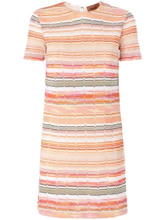 Missoni Gestreepte mini-jurk - Beige