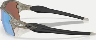 Oakley Flak 2.0 XL - Occhiali da sole polarizzati rettangolari grigio inchiostro opaco con lenti a specchio blu