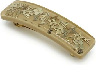 Louis Vuitton Pre-owned Accessories, female, Beige, Size: ONE SIZE Pre-owned Plastic Hair Accessories