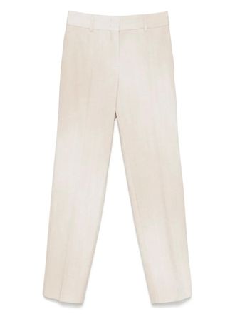 Ermanno Scervino pressed-crease trousers - Neutrals