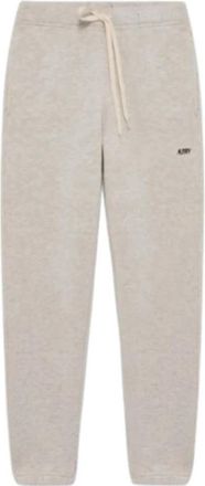 Autry Embroidered Logo Trainingsbroeken - Heren - Sweatpants - Grijs - M - Katoen - Broeken
