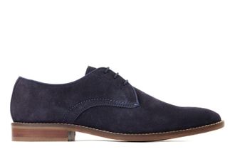 Base London Bronte Mens Leather Shoes - Navy - Size UK 6