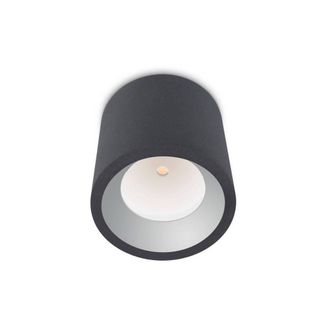 Netlighting Cosmos LED Outdoor Surface Mounted Ceiling Light Grey IP65