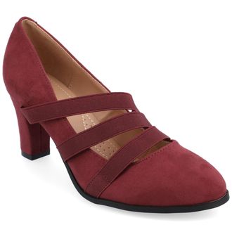Journee Collection Women & apos;s Comfort Loren Medium and Wide Width Pumps