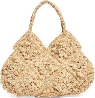 Urban Expression Straw Hobo Bag in Natural at Nordstrom Rack
