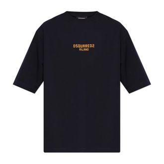 Dsquared2 Heren, Tops, Blauw, Maat: XL Katoen