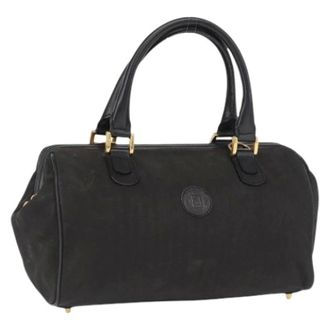 Fendi Pre-owned Canvas Handtas - Dames - Pre-owned - Zwart - Maat: ONE Size