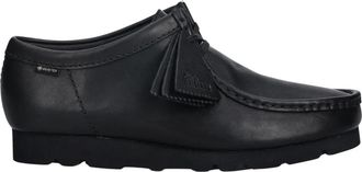 Clarks Schoenen, Heren, Zwart, 44 EU, Leer, Wallabee GTX