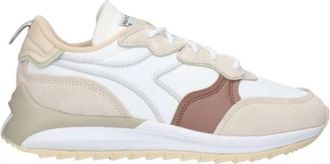Diadora Jolly Logo Sneakers - Dames - Sneakers - Beige - 38 EU - Schoenen