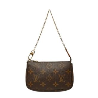 Louis Vuitton Pre-owned Mini Bags, female, Brown, Size: ONE SIZE Pre-owned Monogram Pochette