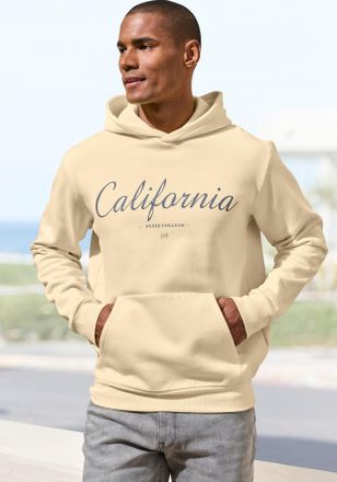 John Devin Hoodie JOHN DEVIN, Damen, Gr. 4XL (68/70), gelb, angeraute Sweatware, Obermaterial: 60% Baumwolle, 40% Polyester, regular fit normal, Rundhals, angese