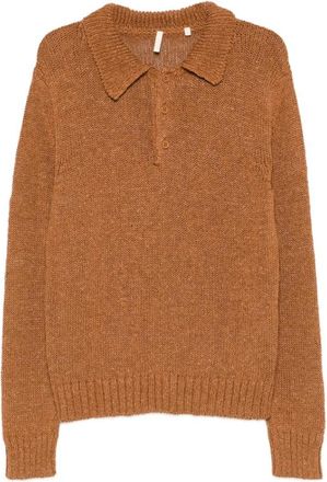 Sunflower Sweater Sunflower - Heren - Ronde hals truien - Bruin - S - Truien & Vesten