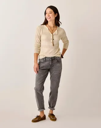 Carve Designs Carson Jean in Medium Grey at Nordstrom, Size 14 X 28