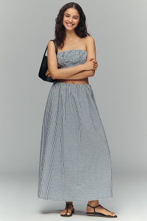 Maeve Gingham Midi Skirt
