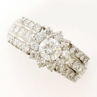 C&A Platinum Platinum 900 Band Ring (Pre-Owned)