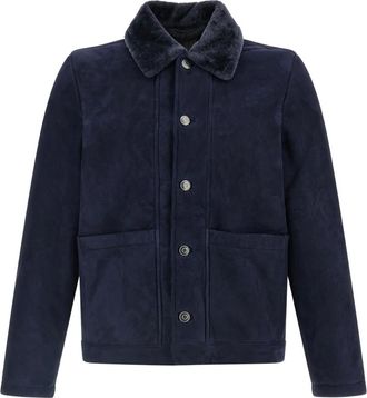 Giorgio Brato Overshirt - Heren - Jassen - Blauw - XL - Jassen