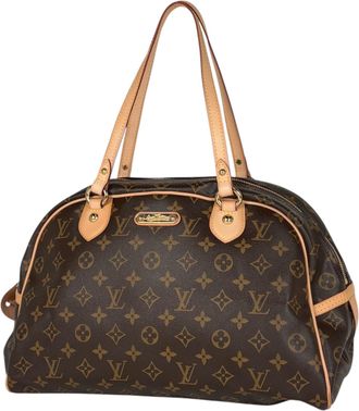 Louis Vuitton Brown Monogram Monogram Handbag Tote Bag (Pre-Owned)