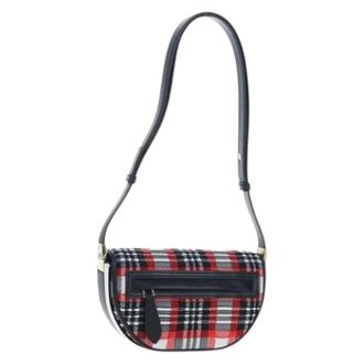 Burberry Pre-owned Vintage Canvas Shoulder Bag - Dames - Pre-owned - Veelkleurig - Maat: ONE Size