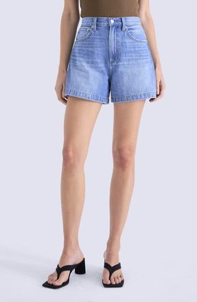 Pistola Denim Saige High Waist Denim Shorts in Sail Away at Nordstrom, Size 26Regular