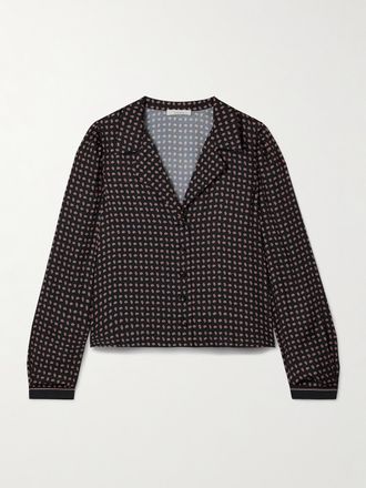 D&ocirc;en Blusa In Misto Seta Con Stampa Paisley Juliana - Verde