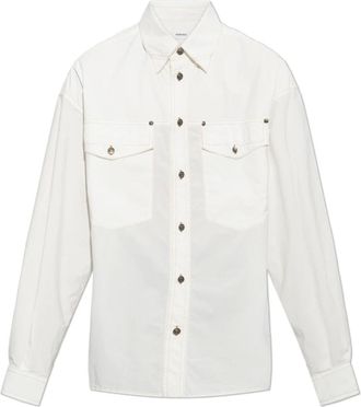 Versace Hombre, Camisas, Blanco, Talla: M