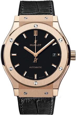 Hublot Classic Fusion Mat Black Dial Automatic Mens Watch 542.OX.1181.LR